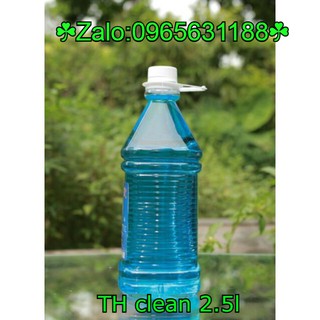 Nước rửa kính Th Clean dạng can 2.5L