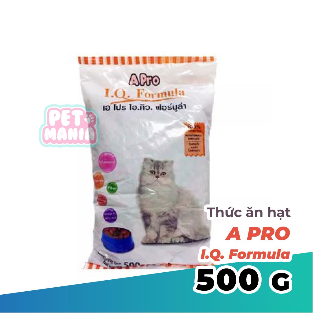 Hạt APro IQ Formula mèo túi 500g