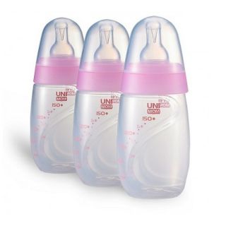 Bộ bình trữ sữa có núm ti unimom um871128