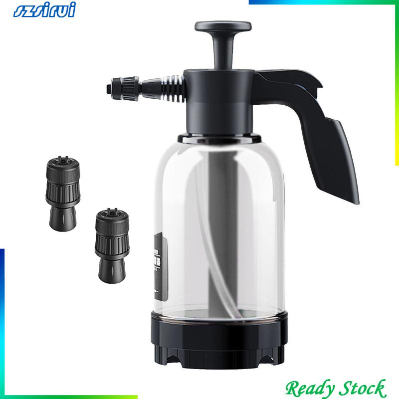 [szsirui] Bình Xịt Bọt Tuyết Rửa Xe Hơi Cầm Tay Áp Suất Đơn Đa Năng 68oz