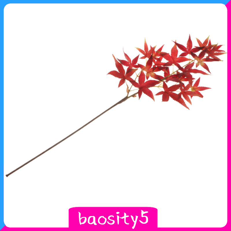 [baosity5]Simulation Artificial Maple Leaves Leaf for Home Wedding Floral Decor 02