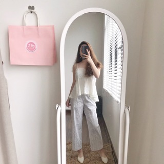 Quần culottes kẻ sọc màu 3