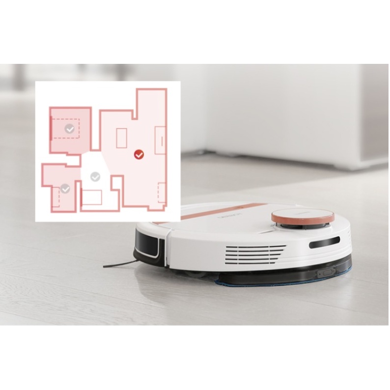 Robot Hút Bụi Ecovacs Deebot DE55 HÀNG TRƯNG BÀY, Mới, chưa qua sử dụng, full phụ kiện, APP - Tphome