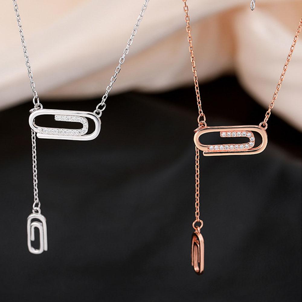 QQMALL Vòng cổ Mặt Hình Hoa Hồng Thời Trang Cho Nữ