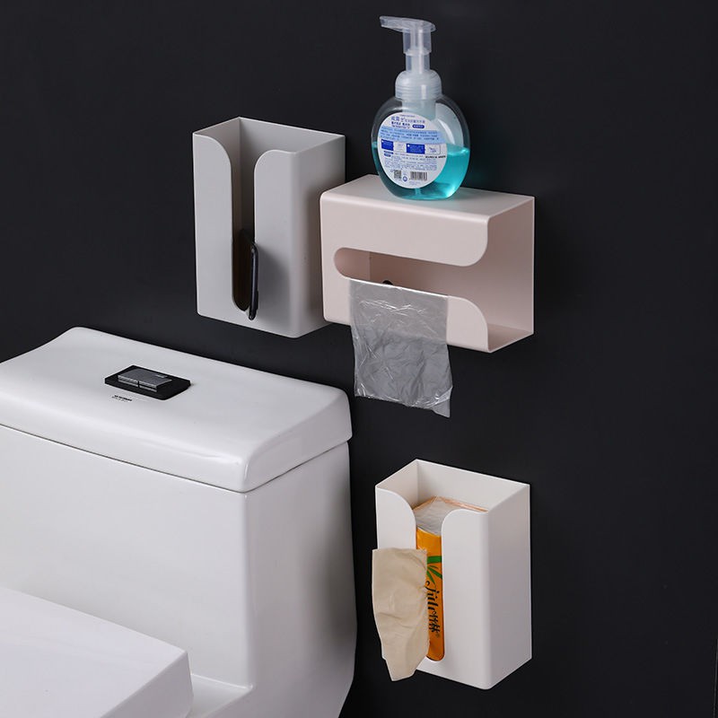 Hộp Đựng Khăn Giấy Gắn Tường Tiện Dụng Cho Nhà Bếp / Nhà Tắm