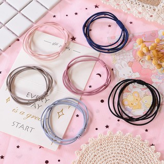 [HCM][1k] Dây Buộc Tóc Trơn 4 Lớp P069