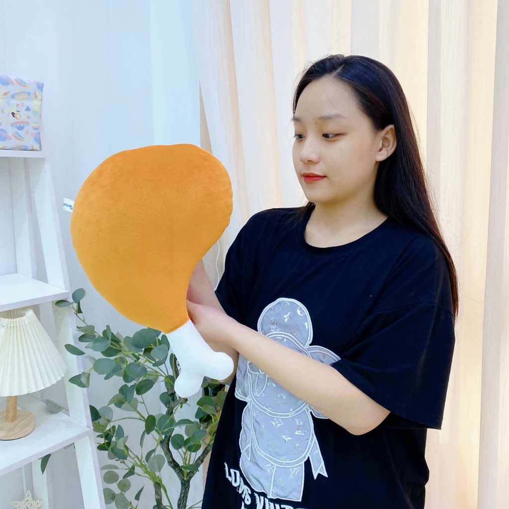 Gấu Bông Đùi Gà Màu Nâu Dễ Thương, Gấu Bông Tazin Cao Cấp
