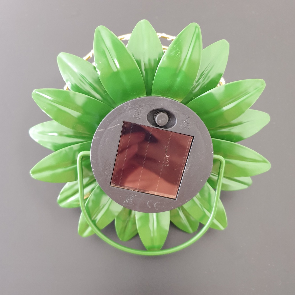 Đèn Led Trang Trí Quả Dứa Đèn Decor Bóng Màu Vàng Ấm Sử Dụng Pin Năng Lượng Mặt Trời Chống Thấm Nước Haochi