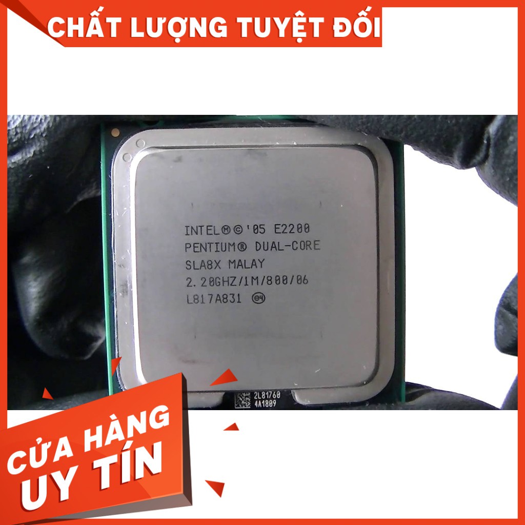 [Rẻ vô địch] CPU Intel socket 775 bóc máy E5200 E5300 E6600 E7400 E8400 E8500...