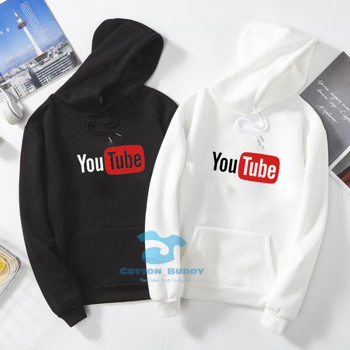 Áo Khoác Hoodie In Chữ Youtube Youtube Cá Tính