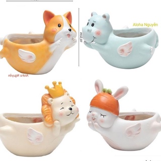 CHẬU THÚ ĐỦ MẪU - BAO BỂ KHI GIAO