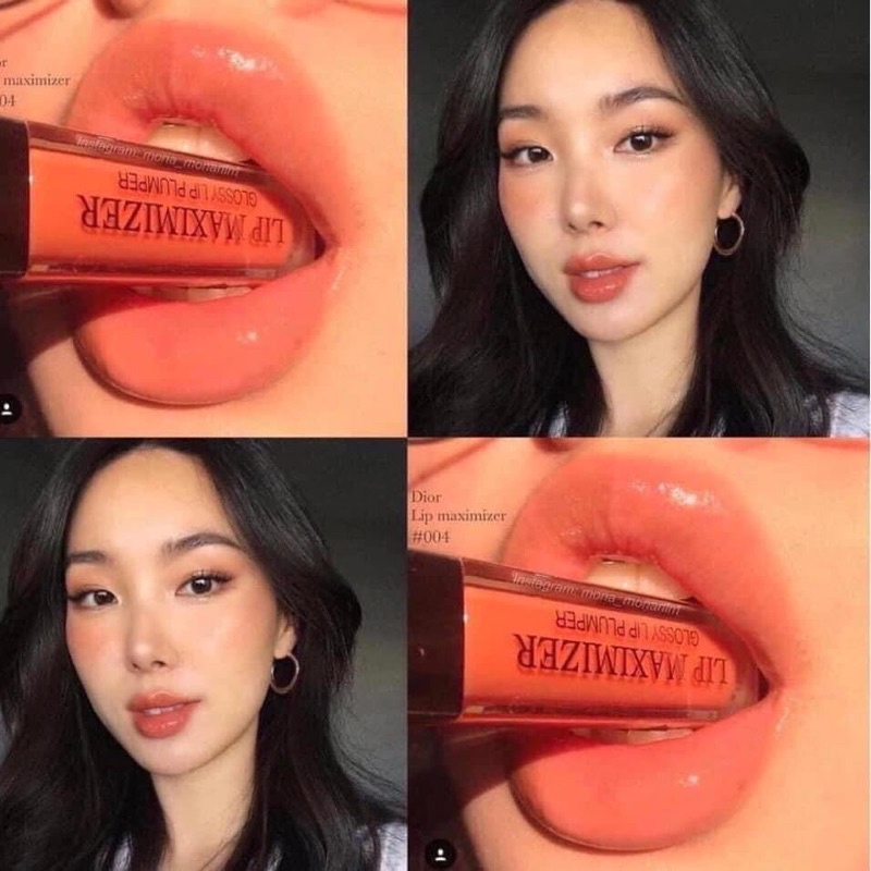 Son Dưỡng Môi Dior Addict Lip Maximizer Hyaluronic Lip Plumper fullsize unbox