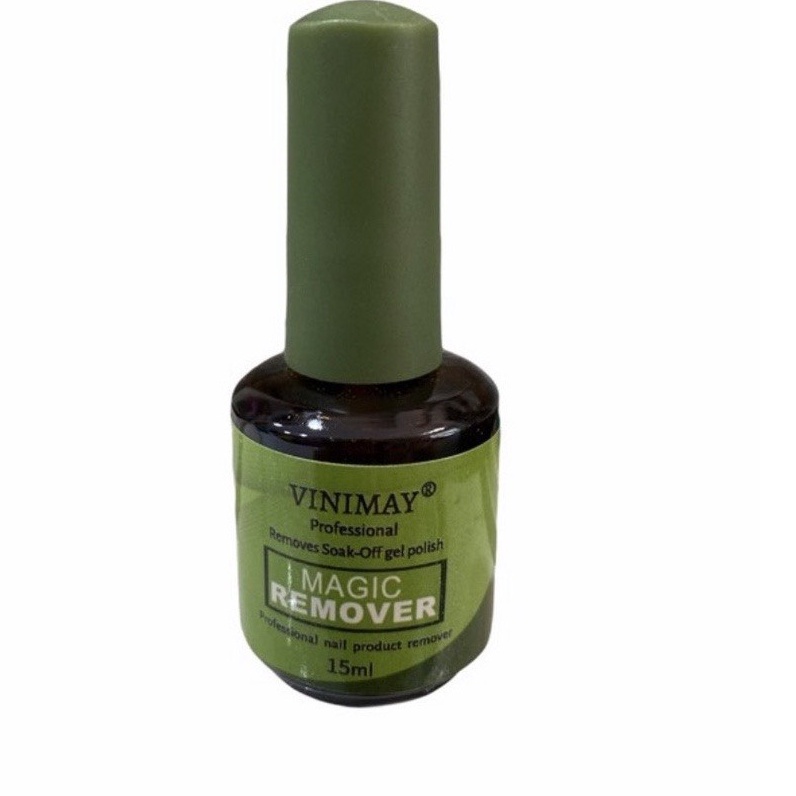 Nước phá gel Vini chính hãng (15ml) chỉ 2 phút tháo được lớp gel không cần ủ như cách truyền thống Grande Nails