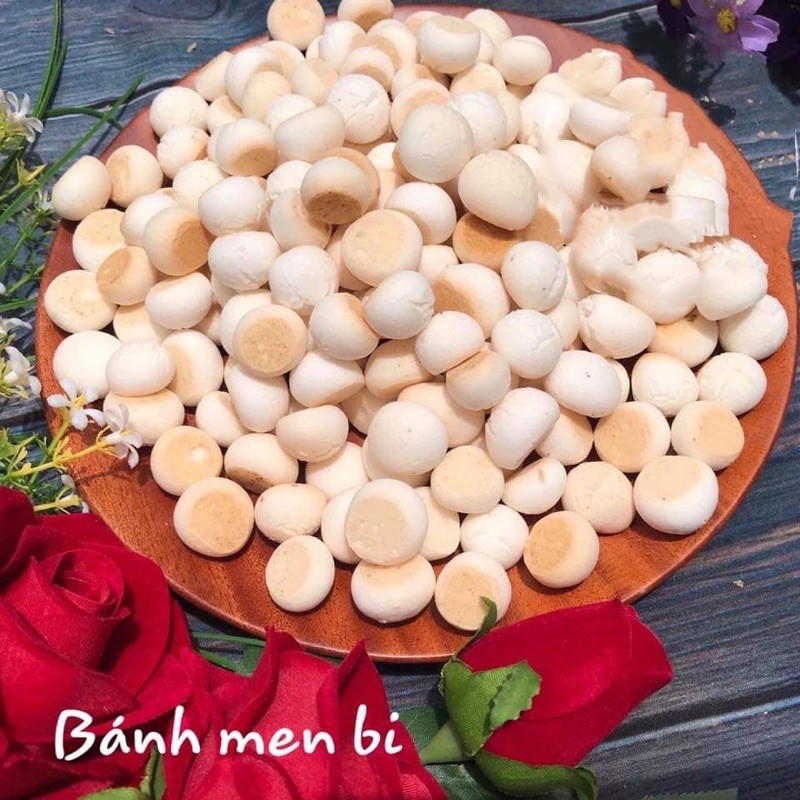 500g Bánh men bi sữa ( bánh hạt ngọc ) - Giòn tan