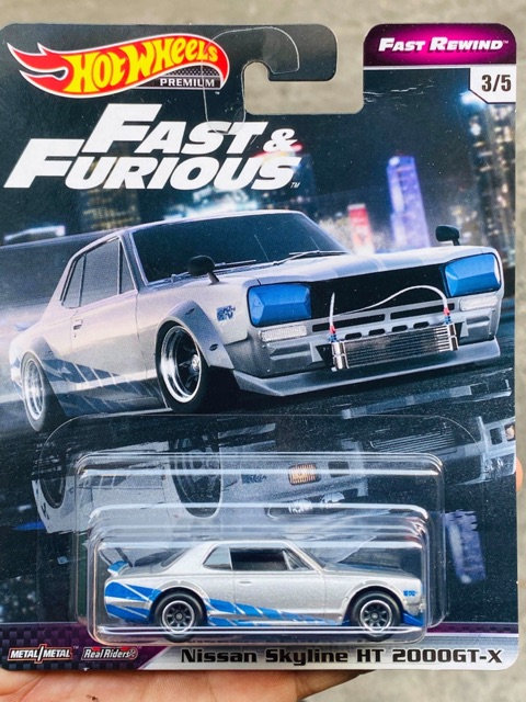 Xe Mô Hình Hot Wheels premium Fast and Furious