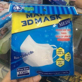 Khẩu trang mayan 3d mask pm 2.5 medi