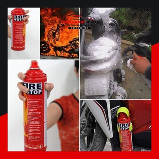 Bình chữa cháy mini 500ml để xe hơi poogroup