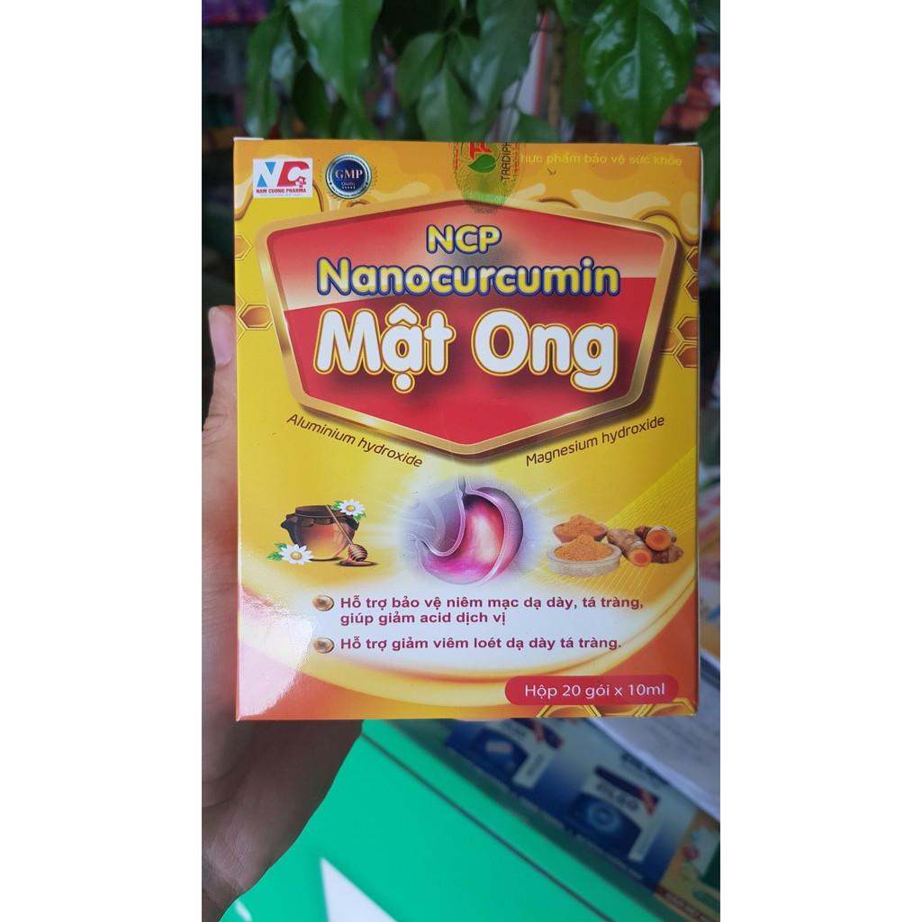 Mật Ong NCP Nano Curcumin bảo vệ dạ dày, giảm viêm loét