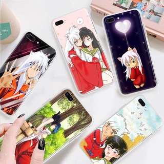 Ốp Điện Thoại Trong Suốt Họa Tiết Inuyasha Cho Iphone 11 12 Mini X Xs Xr Pro Max Tb39