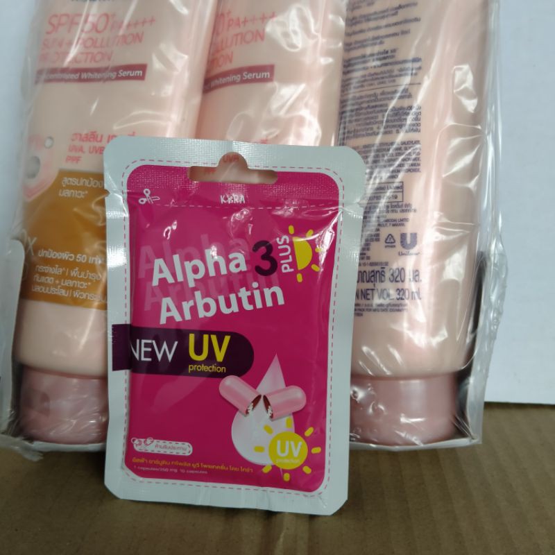 Viên Kích Trắng Alpha Arbutin 3 Plus Chống Nẵng UV ( THÁI LAN )