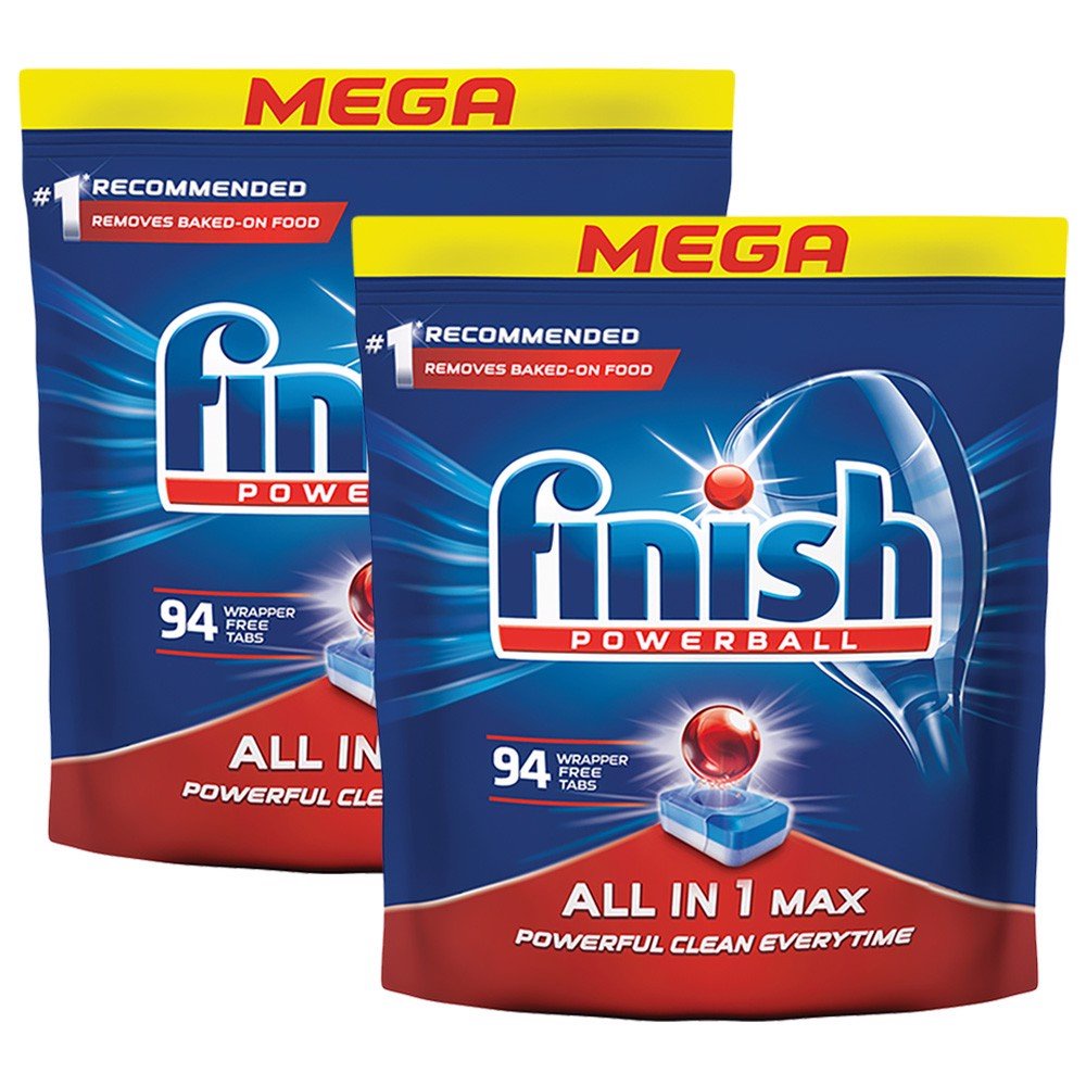 Combo Bột rửa bát Finish 2,5kg+bóng finish 1150ml+muối Finish 1.2kg - HANOIMART