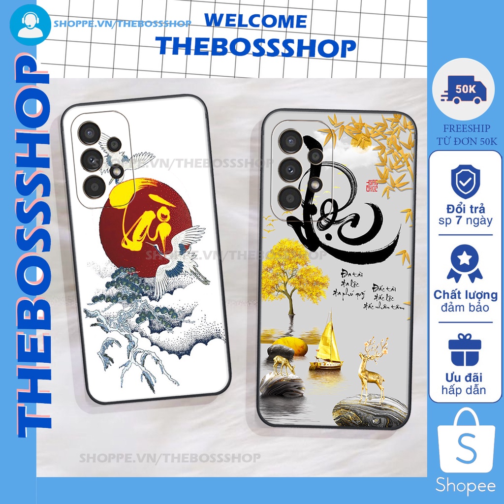 Ốp lưng Samsung Galaxy A13 4G / A23 5G / A33 / A32 4G/  A04S TÀI LỘC-MÃ ĐÁO THÀNH CÔNG-TÂM AN SIÊU ĐẸP