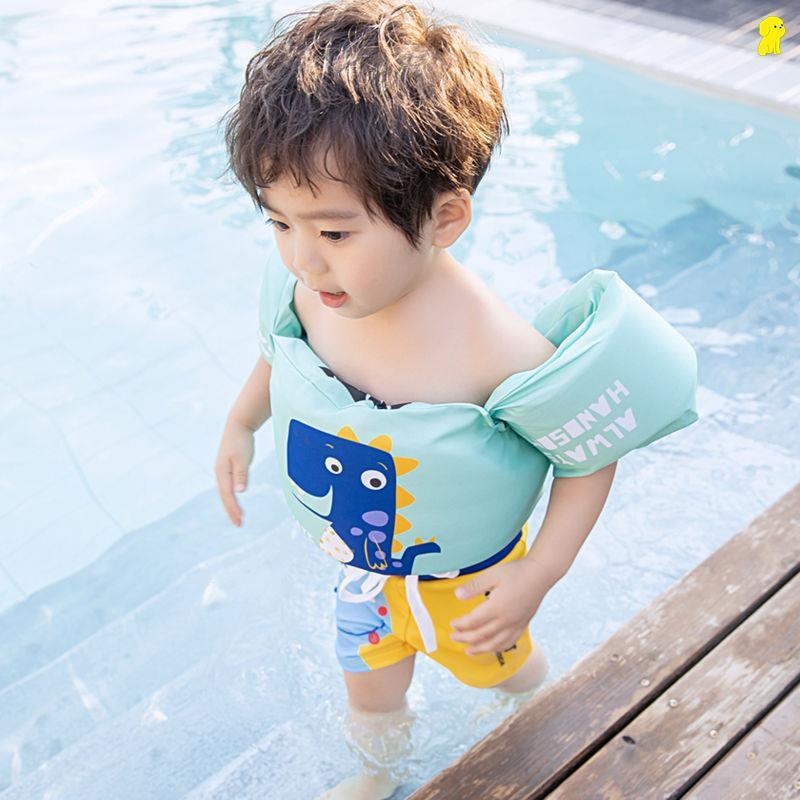 Phao tập bơi liền thân, phao tay đỡ ngực cho bé trai bé gái từ 2 đến 10 tuổi chất liệu cao cấp mềm mại Xu Xu Kids