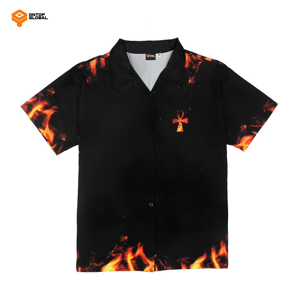 Áo sơ mi unisex Immortal Fire local brand ONTOP | BigBuy360 - bigbuy360.vn
