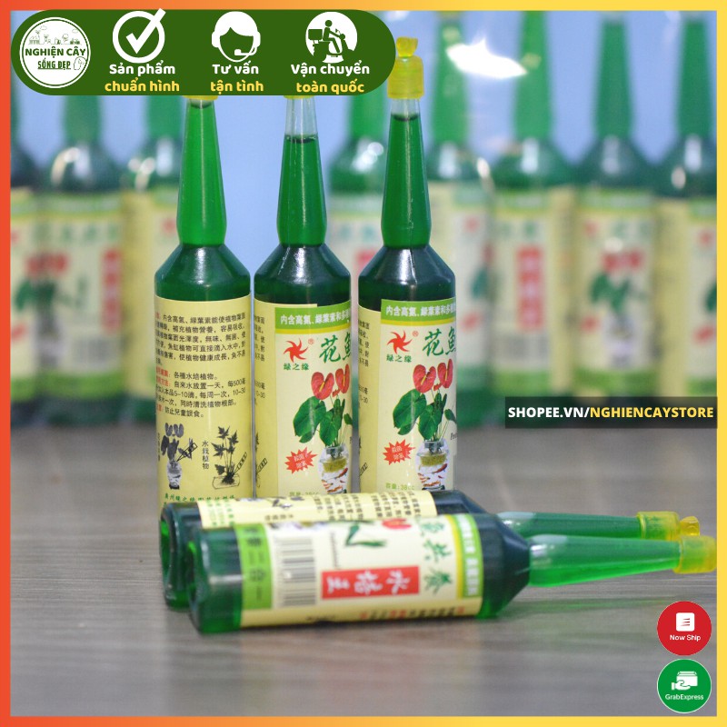 Dung dịch thuỷ canh chuyên dụng cho hoa, cây cảnh hiệu quả cao 38ml