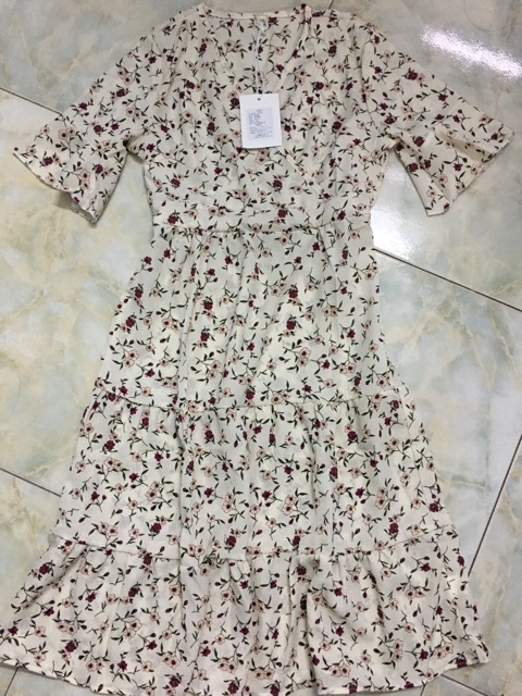 [Hàng sẵn] -Váy hoa đuôi bèo - VAY16 | BigBuy360 - bigbuy360.vn