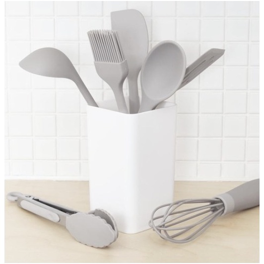 Bộ dụng cụ nấu ăn Silicon Hàn Quốc Nội Địa Chất lượng cao 8 Món Bella Cuisine