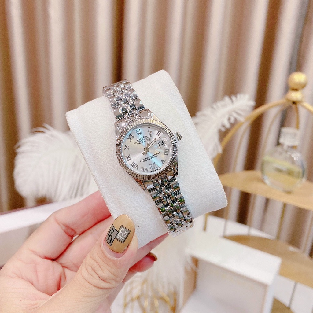 Đồng hồ nữ Rolex, dây thép không girm hàng full box, thẻ bảo hành 12 tháng - Dongho.rolex | BigBuy360 - bigbuy360.vn