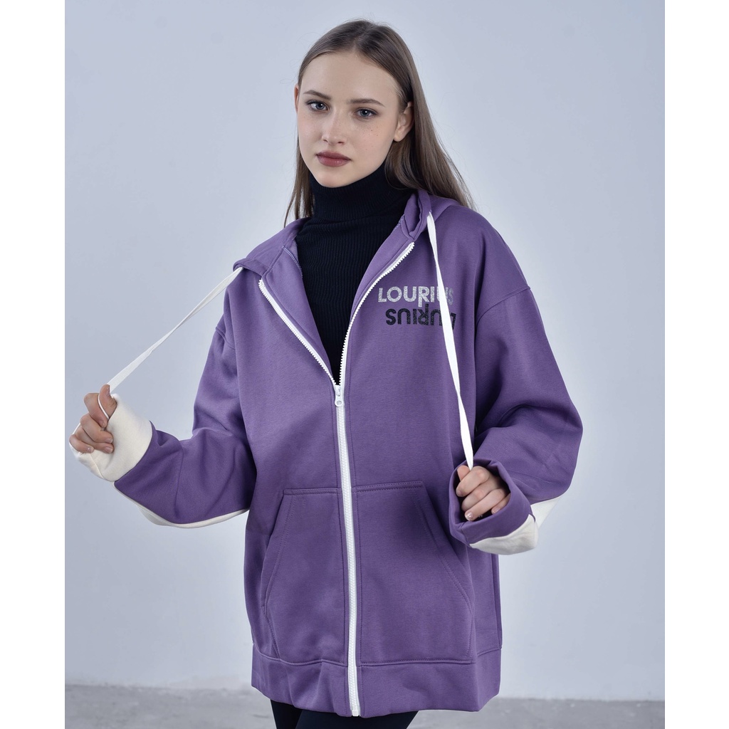 Áo Khoác Dây Kéo Nỉ Bông Unisex 4 Mẫu Thiết Kế Đặc Biệt Gồm 4 Màu