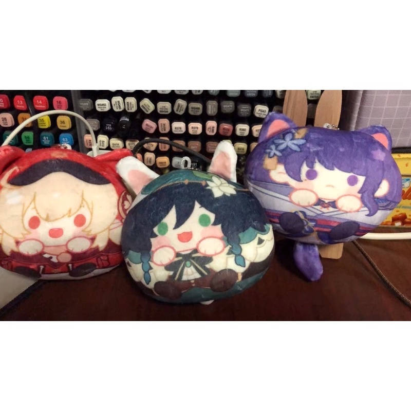 Móc khoá bánh bao Genshin Impact