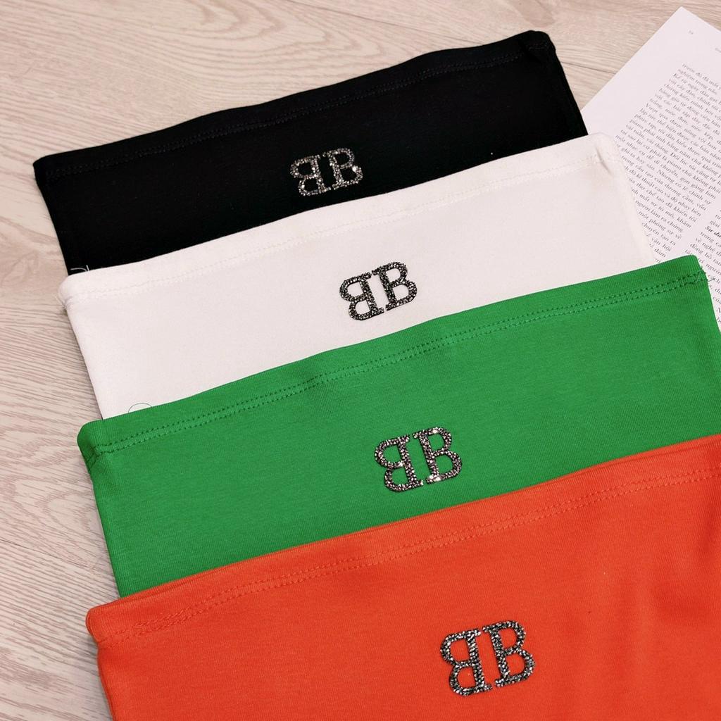 Áo Ống Croptop Len Ô Dệt Rút Ngực HotTreend alohashop91