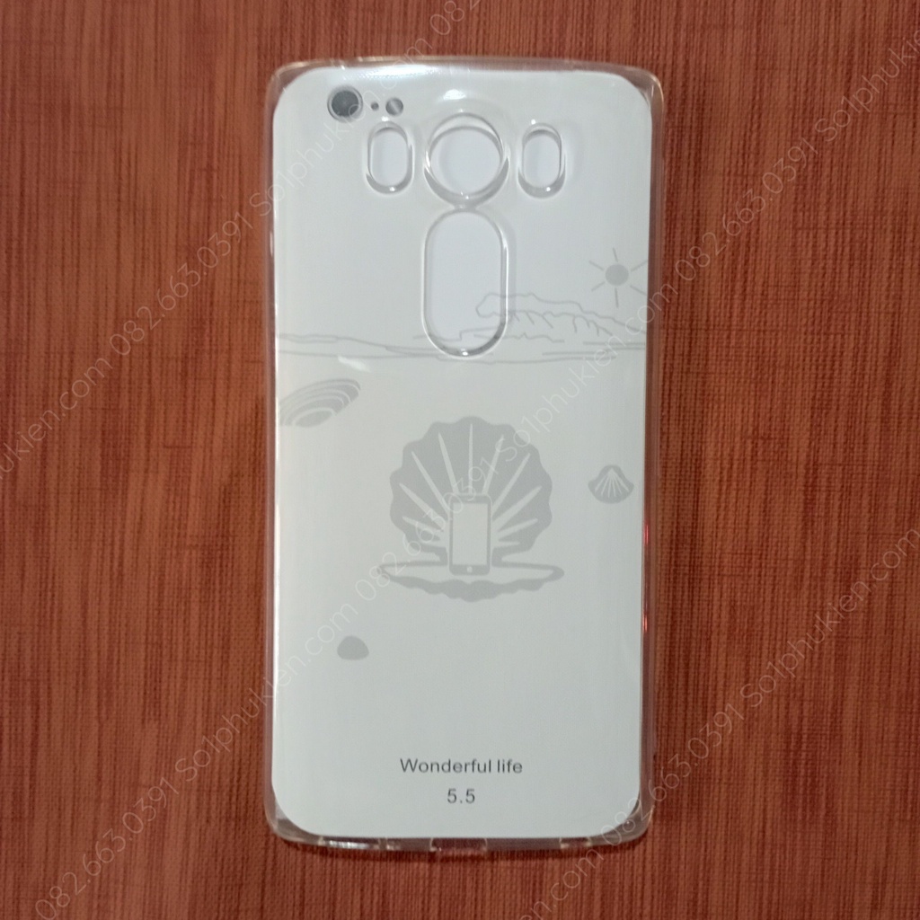 Ốp lưng dẻo silicon LG V10 dẻo trong suốt, bền đẹp