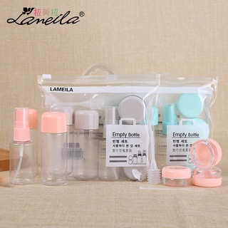 Bộ chiết mỹ phẩm du lịch 8 món lameila bcmp08