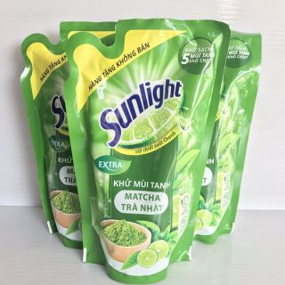 Nước rửa chén sunlight trà xanh