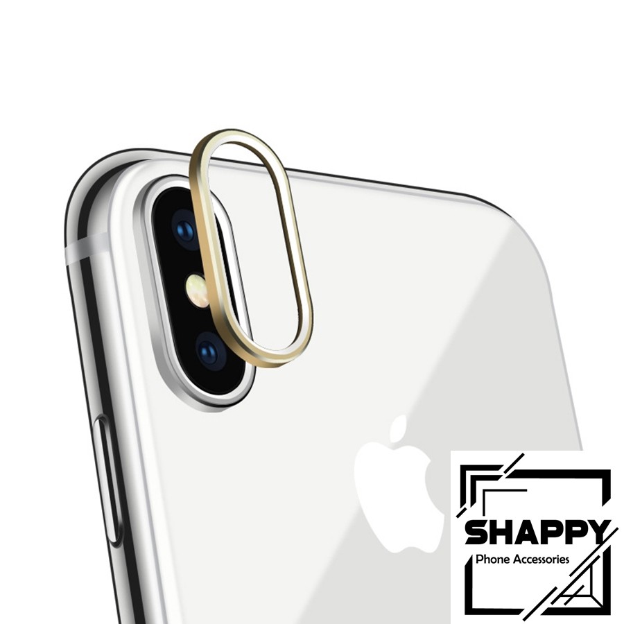 Viền Chụp Nhôm Camera Dành Cho IPhone 7P/8P/X/XS/XsMax [Shappy Shop]