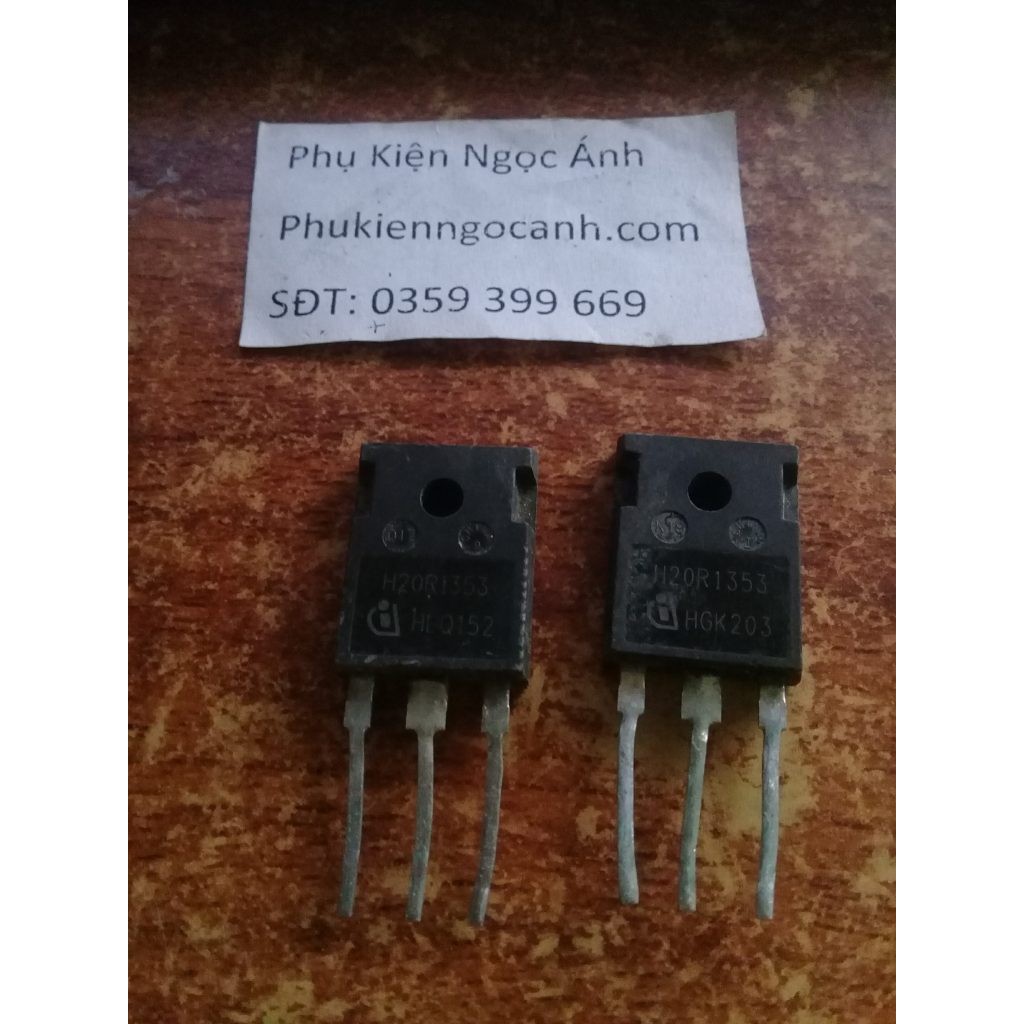 H20R1353 IGBT 20R1353 chịu dòng 1350V 20A bóc máy zin