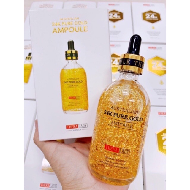TINH CHẤT VÀNG 24K THERA LADY AMPOULE CAO CẤP CỦA ÚC 100ML