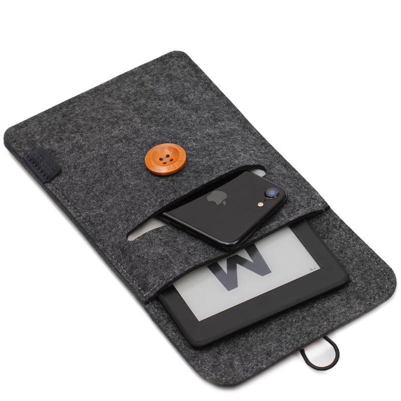 Túi Vải Nỉ Đựng Máy Kindle 11th 10th 8th 7th Generation 6.8 Inch Paperwhite 5 4 3 22018 2019 2021