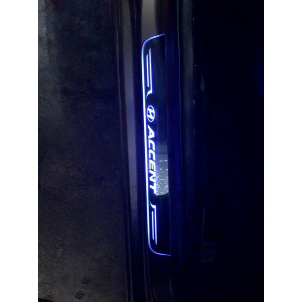 Nẹp led bậc cửa Hyundai Accent 2011-2021