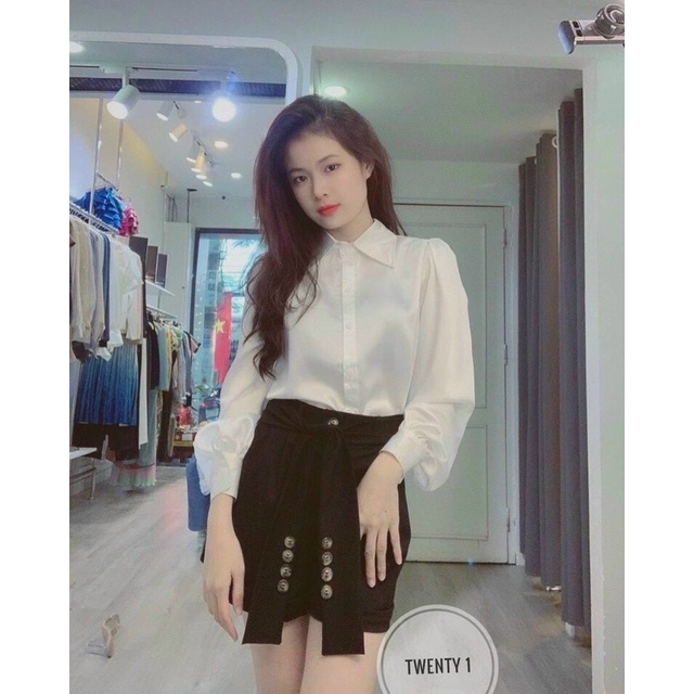 [ BIGSIZE ] Sơ Mi Tay phồng bigsize