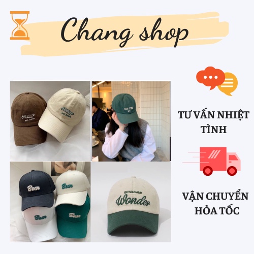 Mũ lưỡi trai nam nữ đa dạng thêu hoạ tiết chữ, Nón kết phong cách from unisex - THLT01