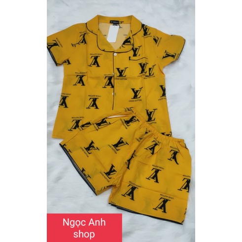 Bộ pijama đùi lụa hàn