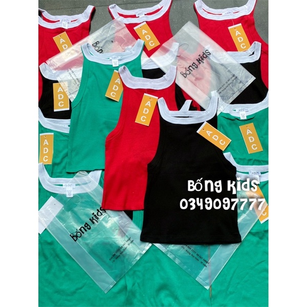 Áo Ba Lỗ Croptop Nữ Thun Tăm