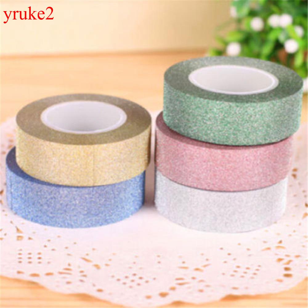 Cuộn băng dính kim tuyến dài 3m dùng trang trí thủ công
