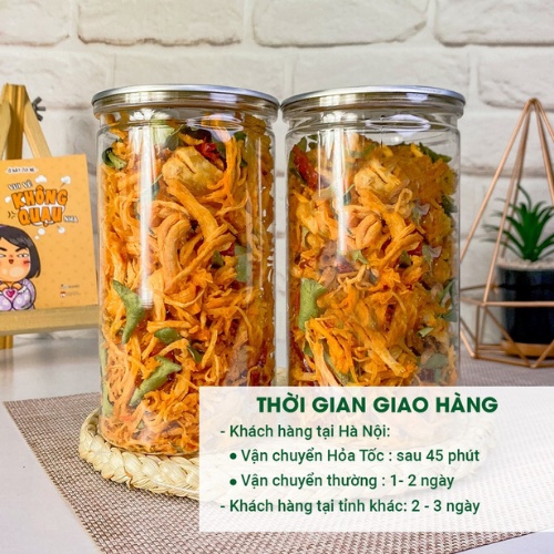 Ăn vặt Hà Nội Việt Nam gà khô lá chanh 300g - 500g thơn ngon đảm bảo ATTP - Orgafoods | WebRaoVat - webraovat.net.vn