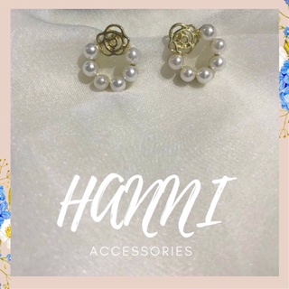 Bông tai nữ ngọc hoa mi ni Hanni